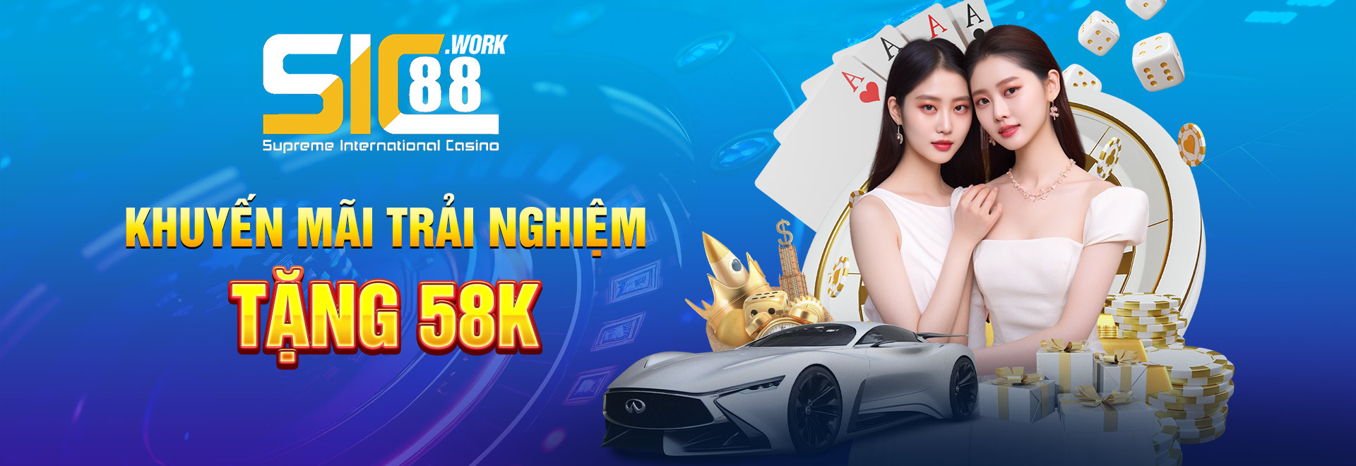 Chương trình 58k thúc đẩy người chơi mới đăng ký trải nghiệm